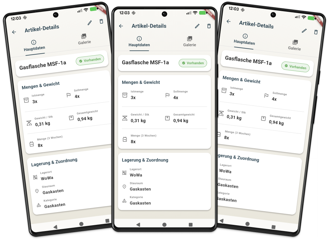 Roveo App Vorschau